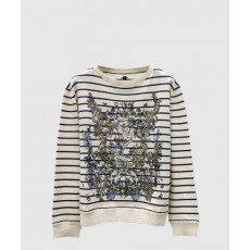 디올 플라워 코튼 톱