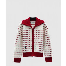 디올 프린트 니트 톱