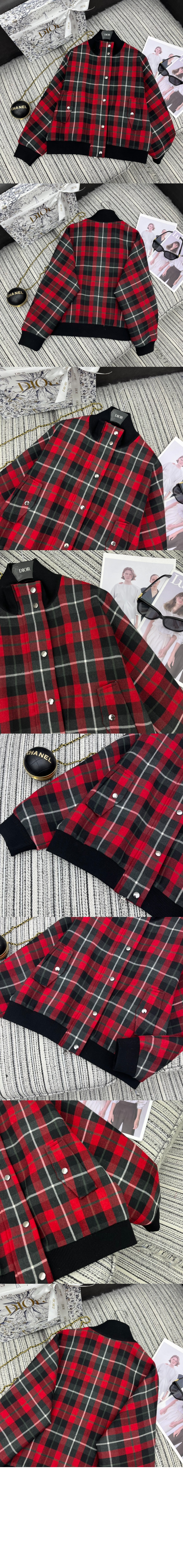 디올 까나쥬 봄버 재킷 베스트