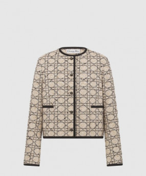 디올 까나쥬 크롭 재킷