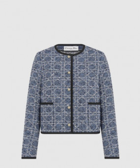 디올 까나쥬 크롭 재킷