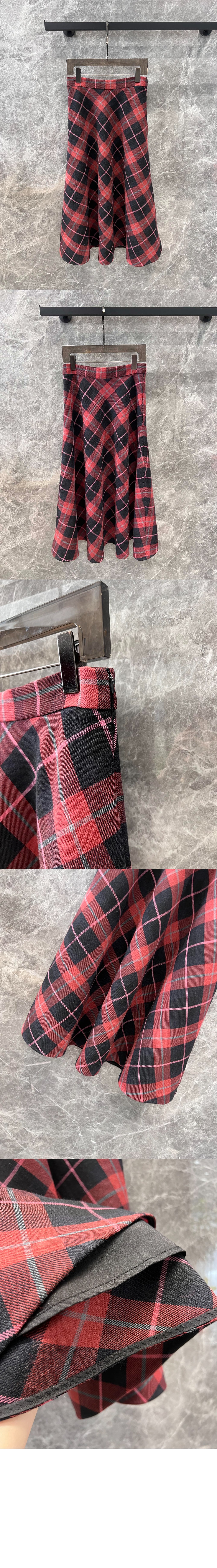 디올 플레어 미디 스커트