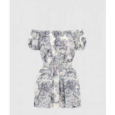 디올 로고 니트 원피스