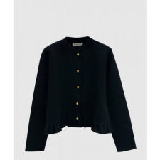 디올 프린트 니트 톱