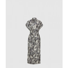 디올 플라워 프린트 원피스