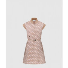 디올 플라워 프린트 원피스