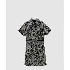 디올 플라워 프린트 원피스