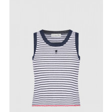 디올 로고 프린트 반팔