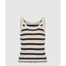 디올 프린트 니트 톱