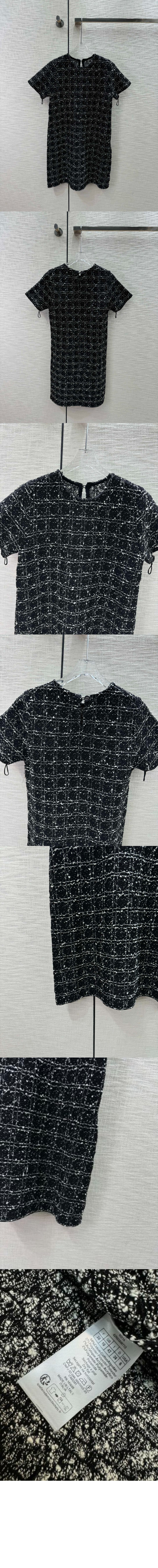 디올 플라워 프린트 원피스