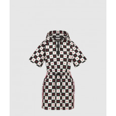 디올 로고 프린트 원피스