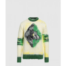 디올 플라워 코튼 톱