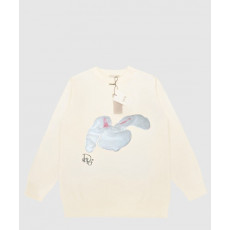 디올 로고 니트 톱