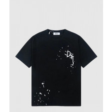 디올 로고 프린트 반팔