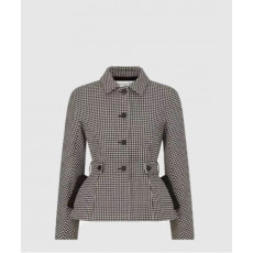 디올 체크 재킷