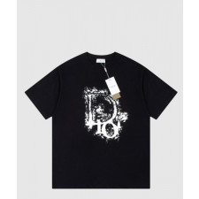 디올 플라워 코튼 톱