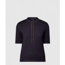 루이비통 드로스트링 니트 톱