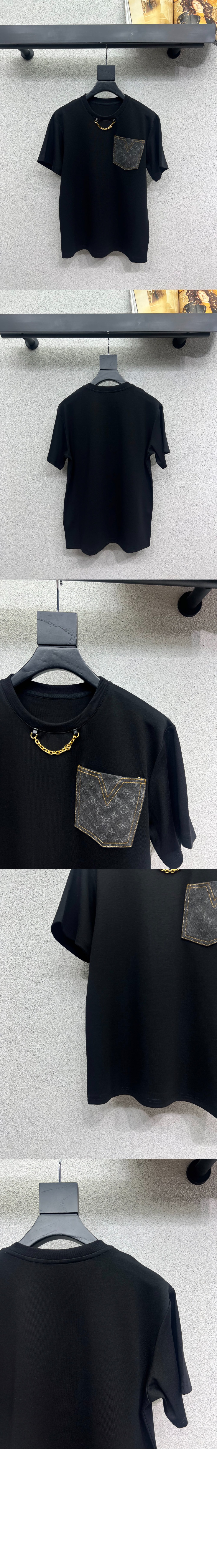 루이비통 모노그램 포켓 티셔츠