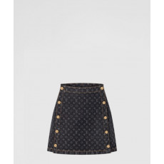 루이비통 모노그램 데님 미니 스커트