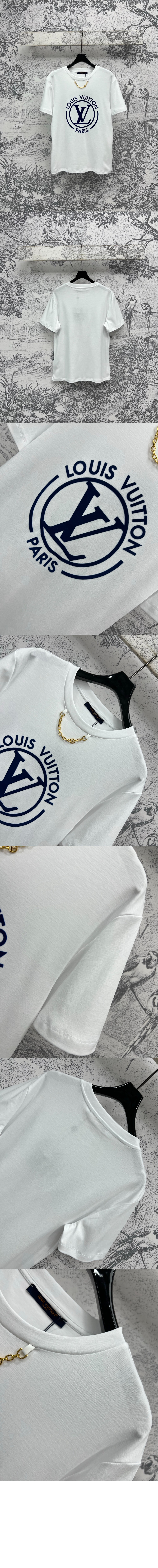 루이비통 플록드 티셔츠