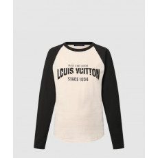 루이비통 시그니처 바시티 롱 슬리브드 톱