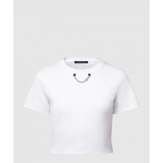 루이비통 스프레이 크롭 톱