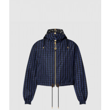 루이비통 후디드 체크 재킷