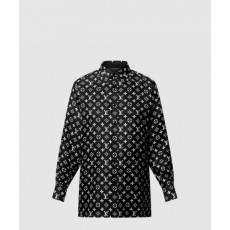 루이비통 모노그램 실크 셔츠