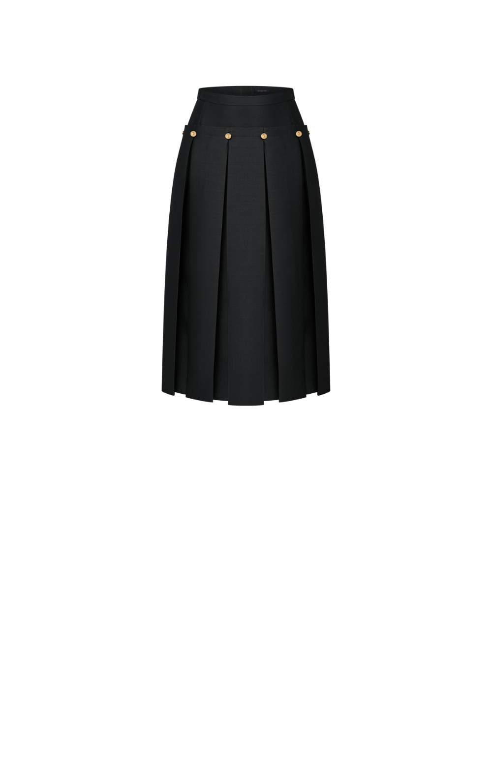 루이비통 박스 플리츠 스커트