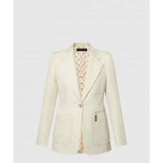 루이비통 테크 개버딘 컬리지에이트 블레이저