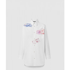 루이비통 트래블 스탬프 롱 셔츠