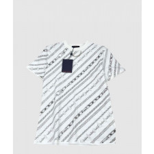 루이비통 로고 프린트 반팔