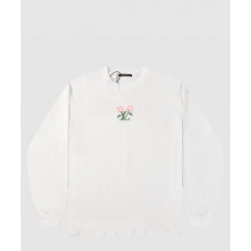 루이비통 로고 프린트 면 톱