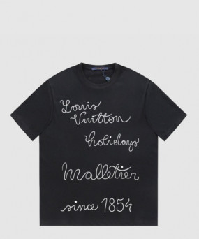 루이비통 엠브로이더드 클럽 티셔츠