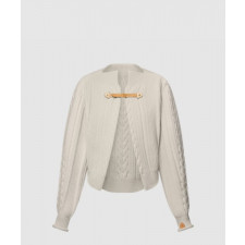 루이비통 케이블 니트 스트랩 가디건