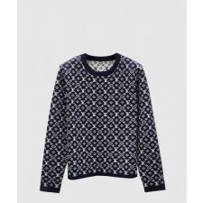 루이비통 프린트 니트 톱