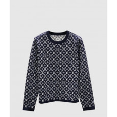 루이비통 프린트 니트 톱