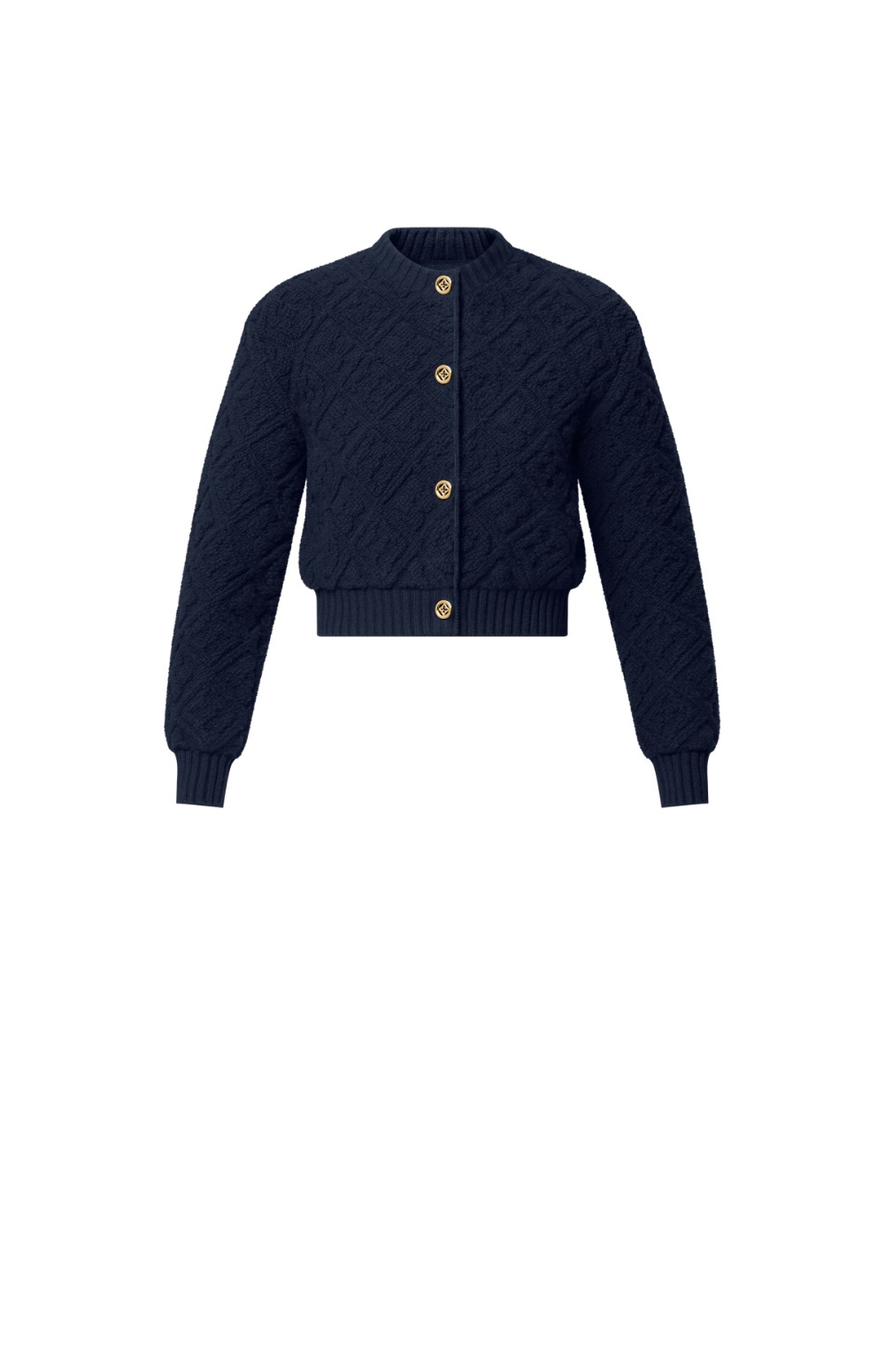 루이비통 울 가디건