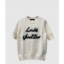 루이비통 프린트 니트 톱