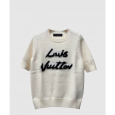 루이비통 프린트 니트 톱