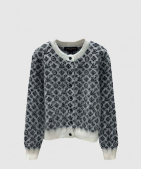 루이비통 로고 니트 상의