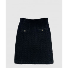 루이비통 로고 스커트