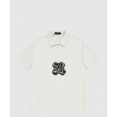 루이비통 로고 프린트 반팔