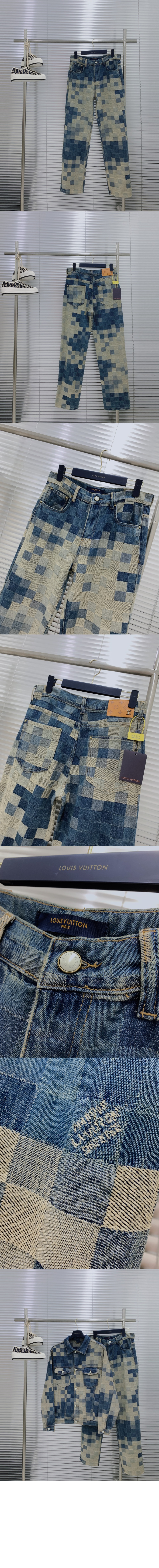 루이비통 데님 팬츠