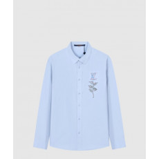 루이비통 블루 셔츠