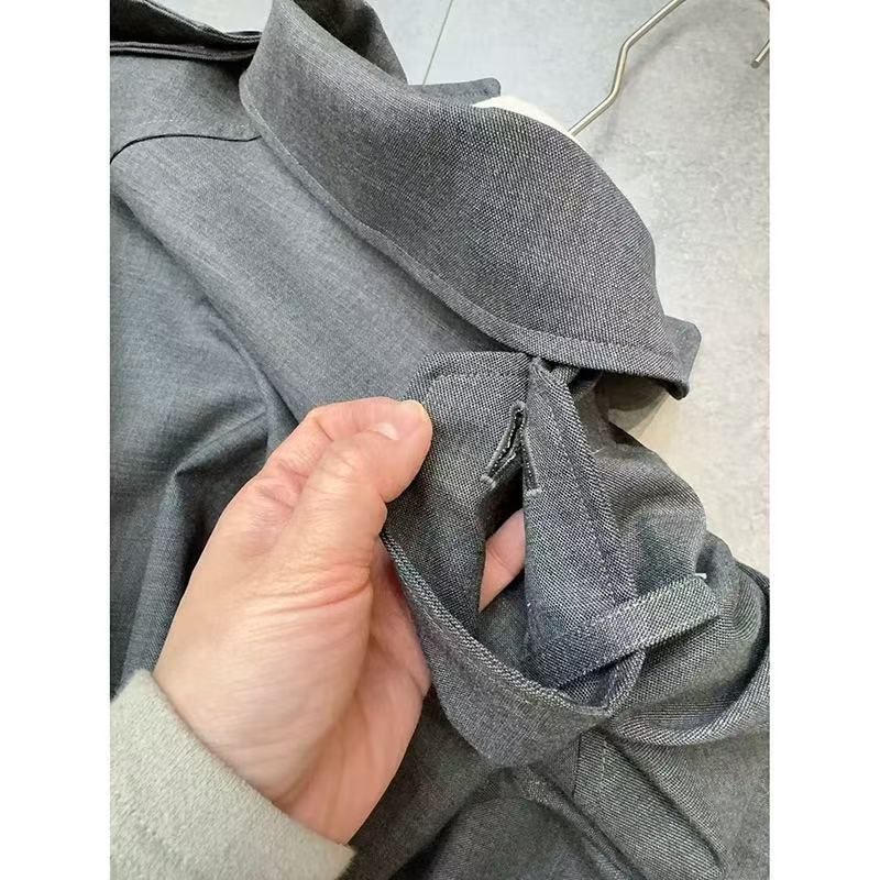 미우미우 그리자일 블루종 재킷