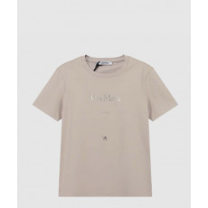 막스마라 로고 프린트 반팔