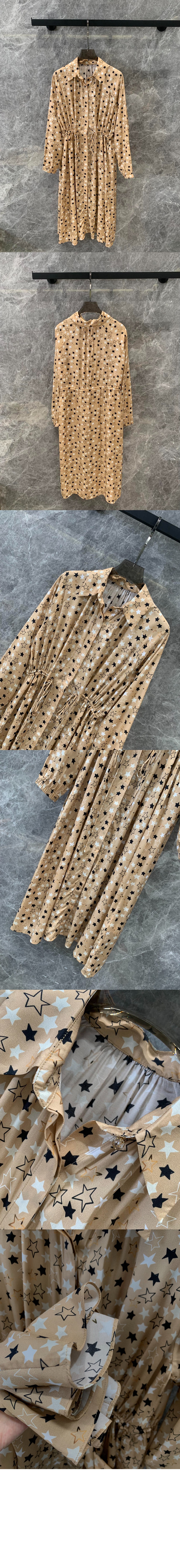 막스마라 플라워 프린트 원피스