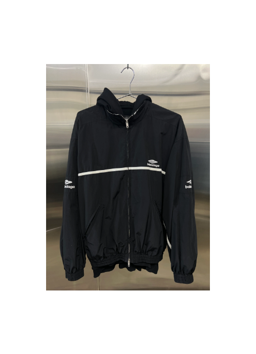 발렌시아가 나일론 레이어드 자켓