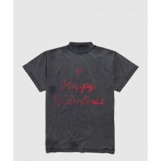 발렌시아가 립스틱 발렌타인 오버사이즈 티셔츠